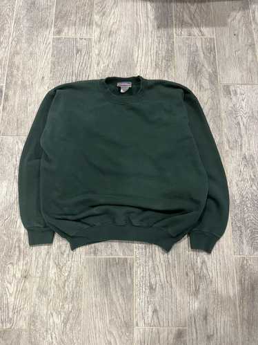 Hanes × Vintage Vintage Forest Green Blank Sweatsh