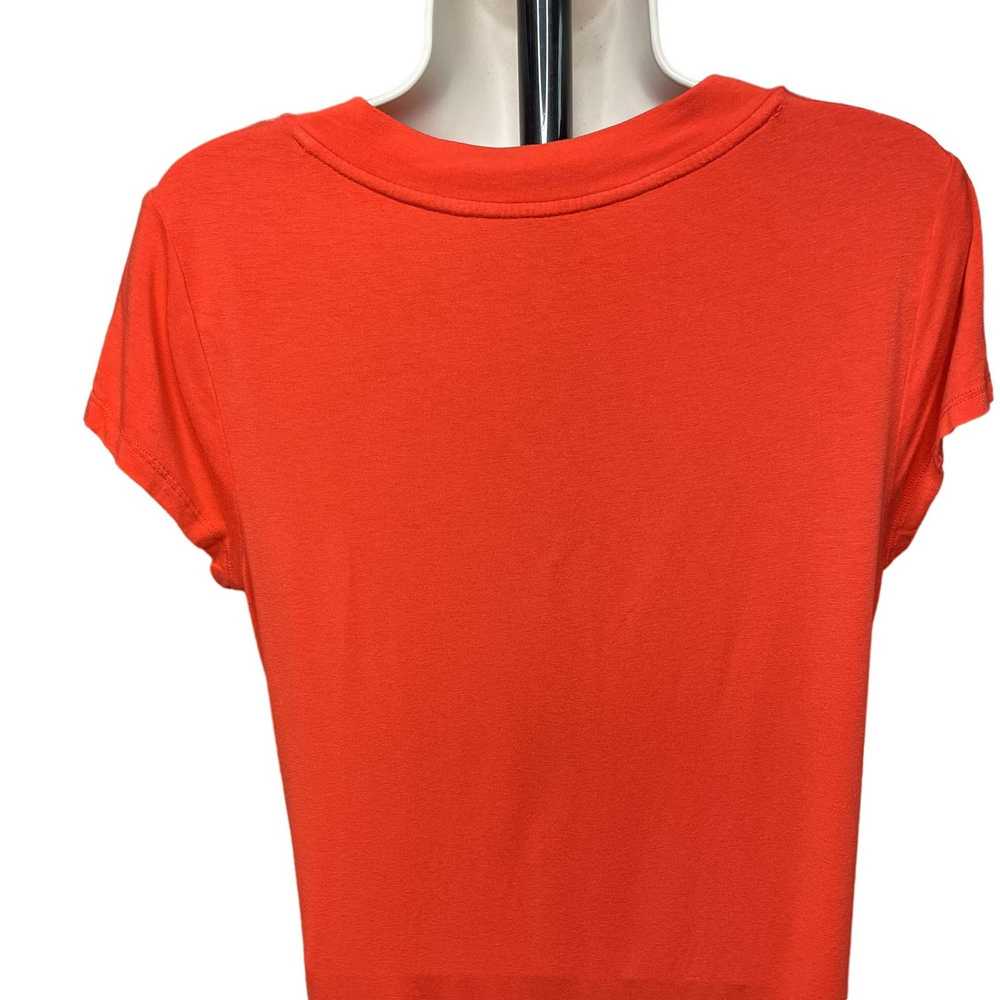 Merona Womens Merona Red T Shirt V Neck Blouse To… - image 5