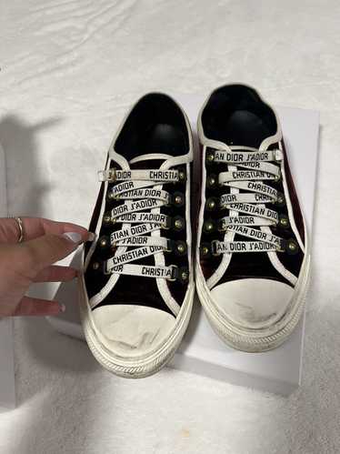 Dior Dior Velvet Sneaker