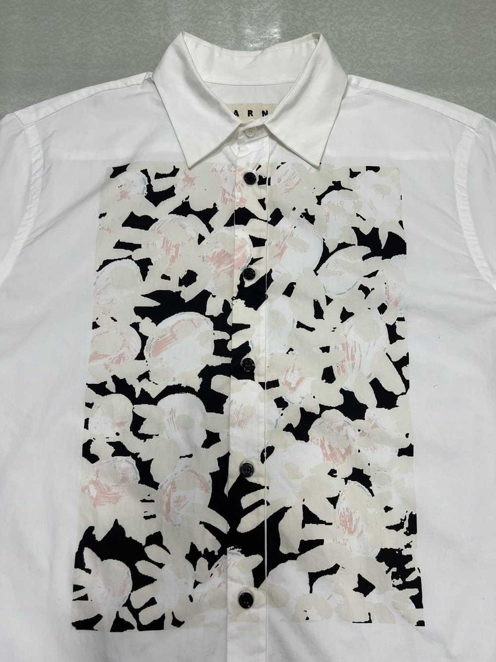 Marni Marni Floral Print Short Sleeve Button-Up S… - image 7