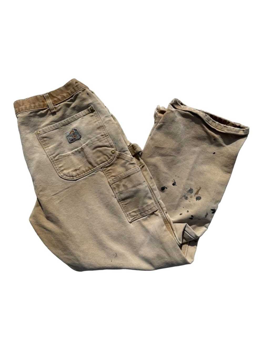 Carhartt Carhartt Double Knee Pants 36x30 Faded &… - image 5