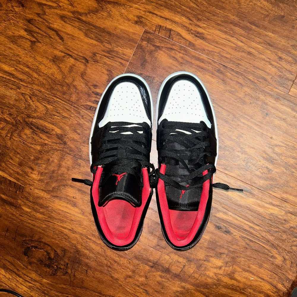 Jordan Brand × Streetwear Red and black Jordan 1 … - image 1