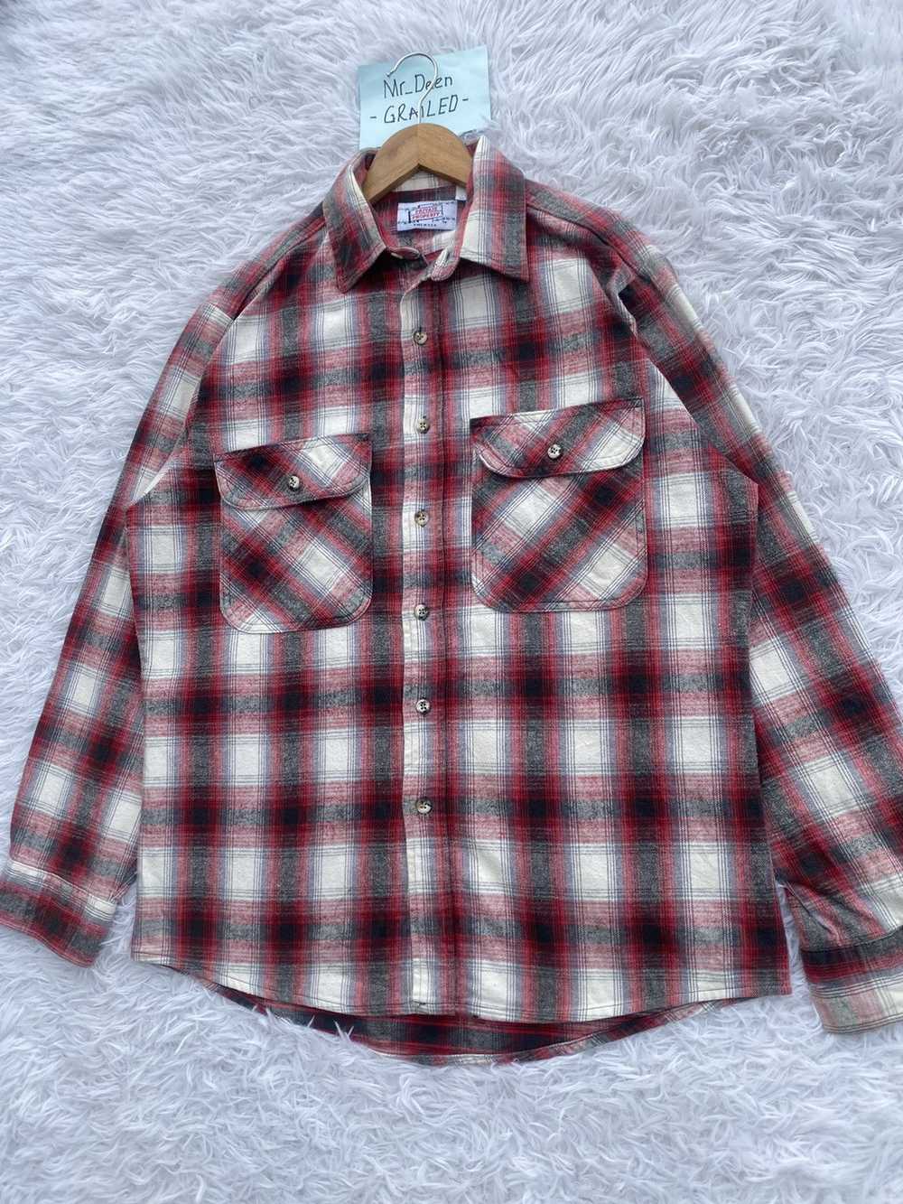 Flannel × Made In Usa × Vintage Rare Vintage Priv… - image 3