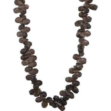 Slane and Slane Smoky Quartz Beaded Necklace