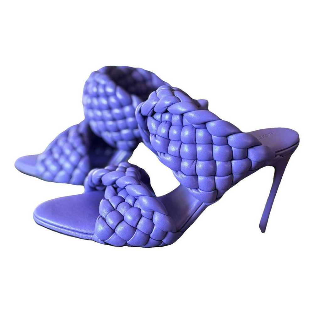 Bottega Veneta Bloc leather heels - image 1