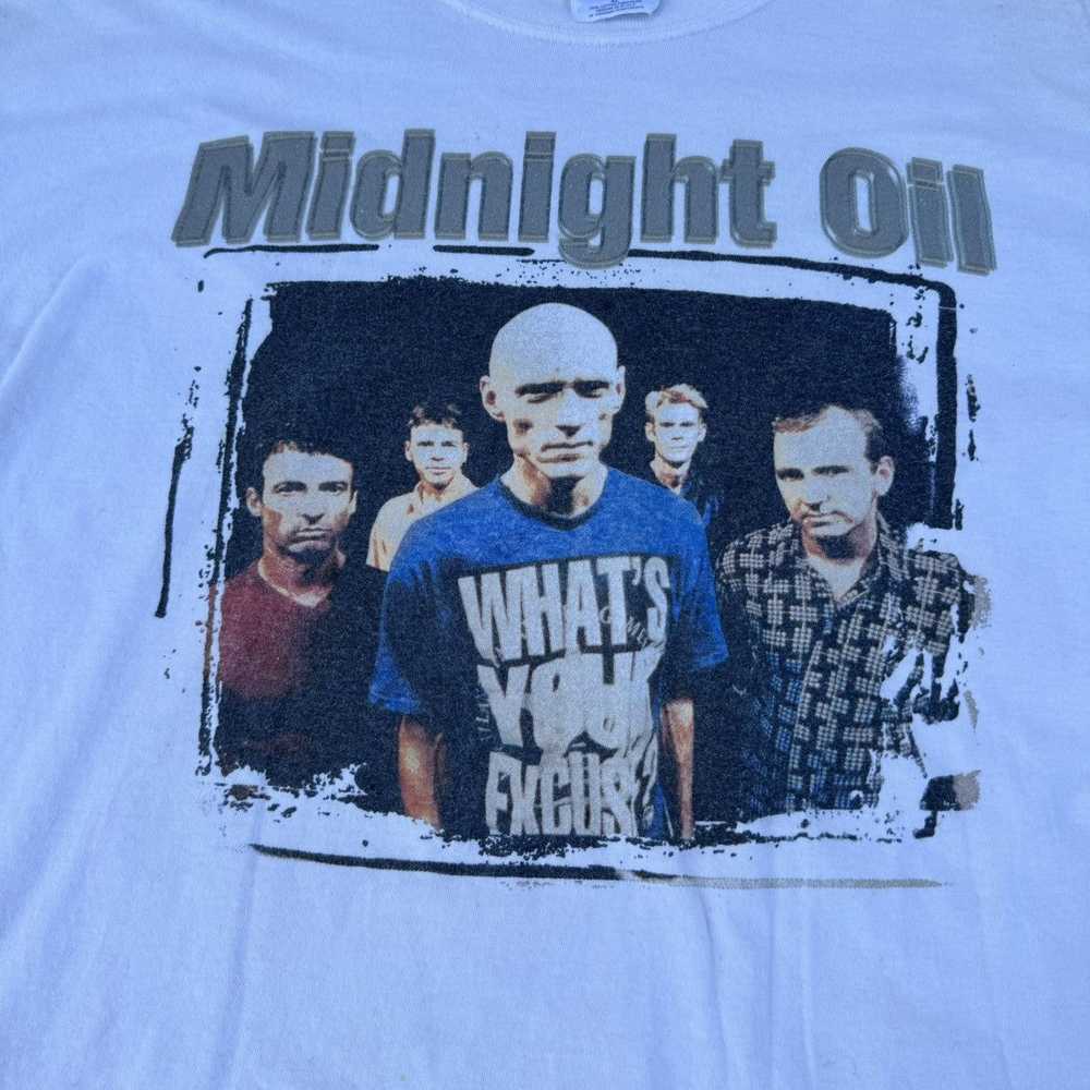 Gildan × Rare × Vintage Vintage Midnight Oil Band… - image 2