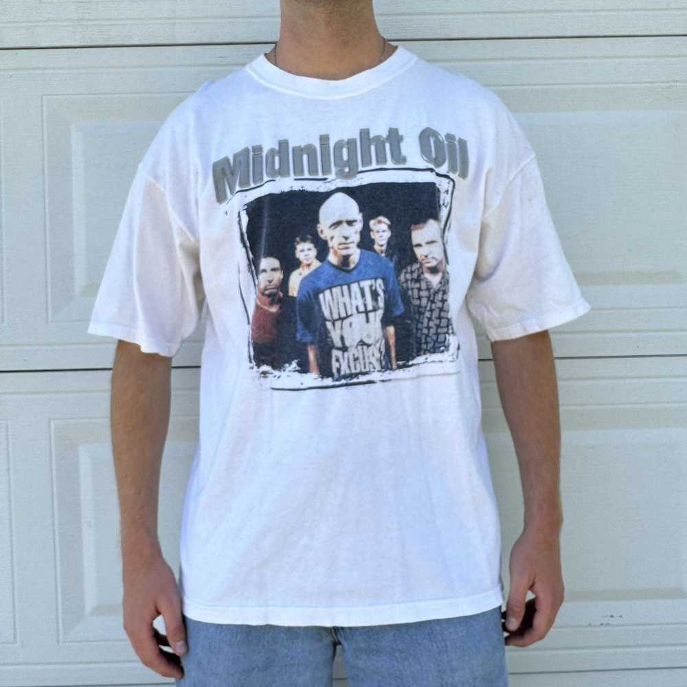 Gildan × Rare × Vintage Vintage Midnight Oil Band… - image 7