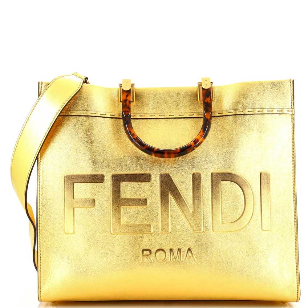 Fendi Leather tote - image 1