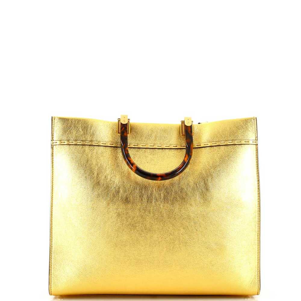 Fendi Leather tote - image 3