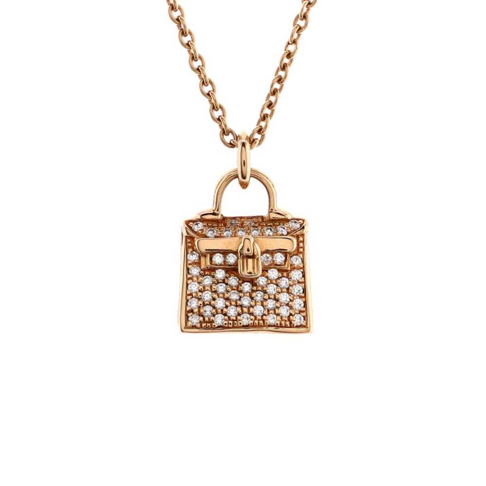 Hermès Pink gold necklace - image 1