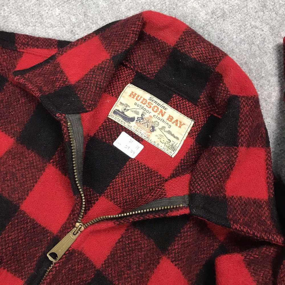 Hudsons Bay × Vintage 80s HUDSON BAY WOOL FLANNEL… - image 12