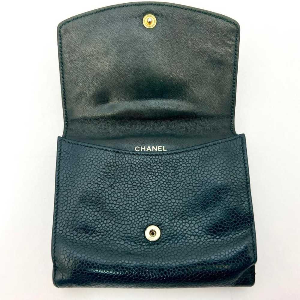 Chanel Leather wallet - image 4