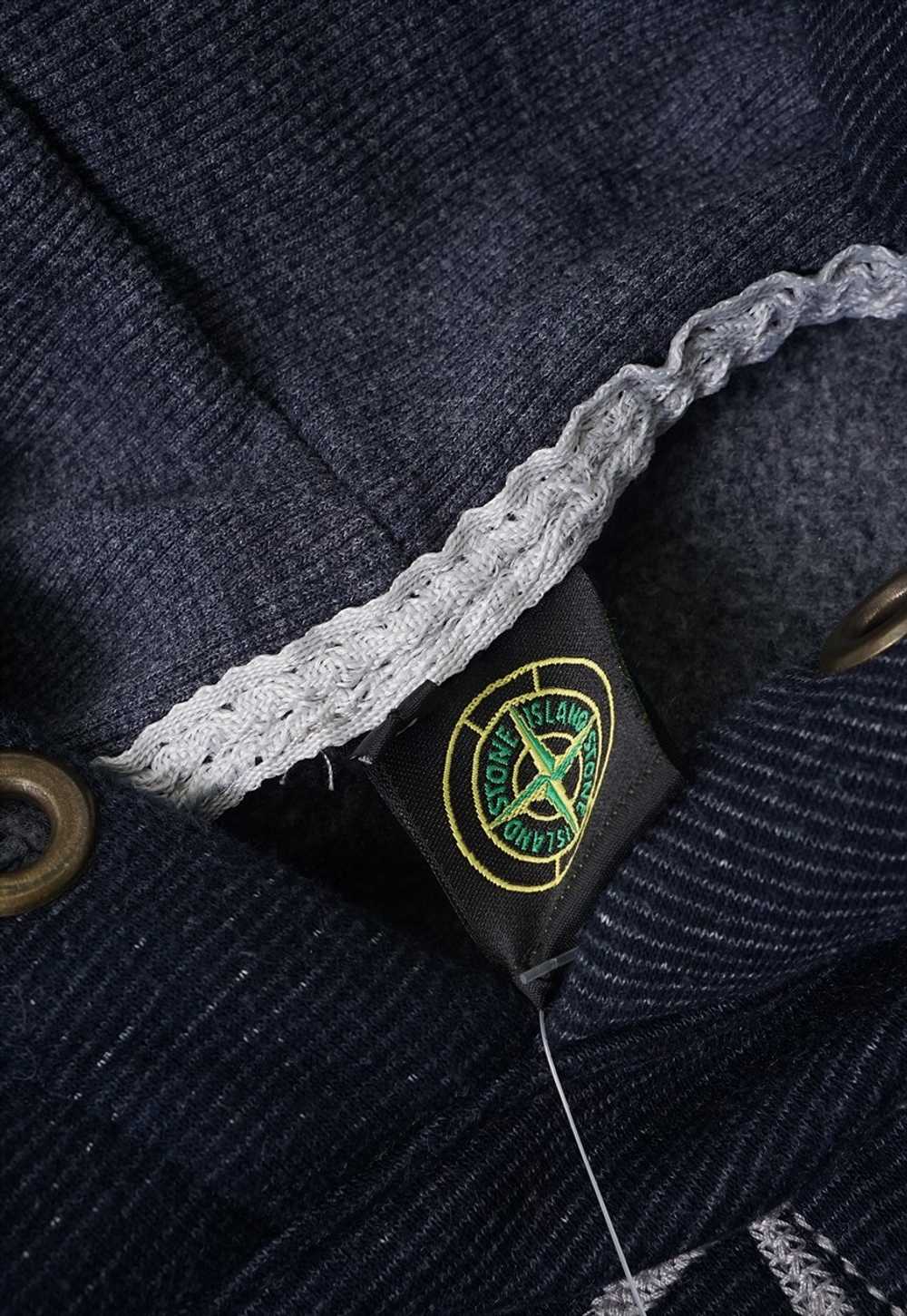 Vintage Stone Island Navy Hoodie Mens - image 3