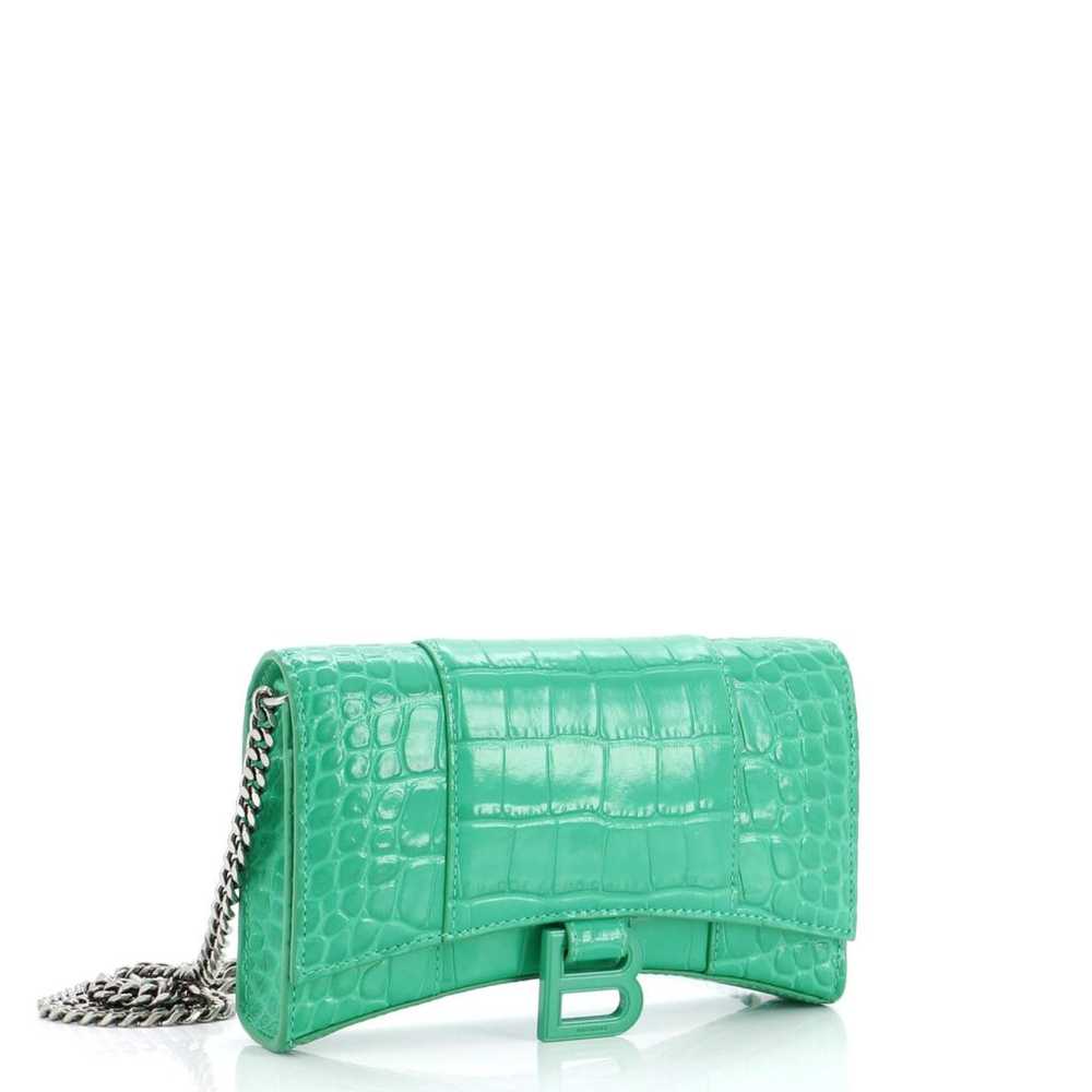 Balenciaga Leather clutch bag - image 2