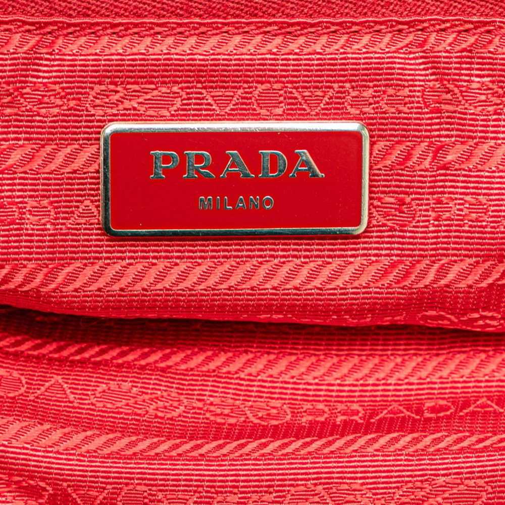 Prada Prada Triangle Plate Stripe Handbag Shoulde… - image 9