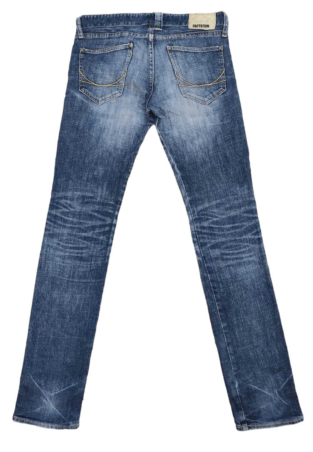 Factotum Factotum Japanese Brand Distressed Denim - image 2