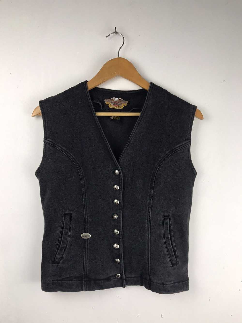 Harley Davidson × Made In Usa × Tracey Vest Harle… - image 1