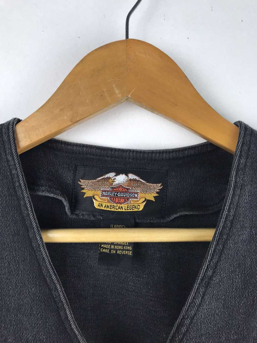 Harley Davidson × Made In Usa × Tracey Vest Harle… - image 3