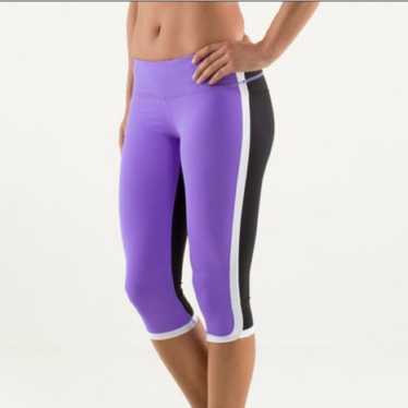 Lululemon Lululemon Ignite Crop Power Purple