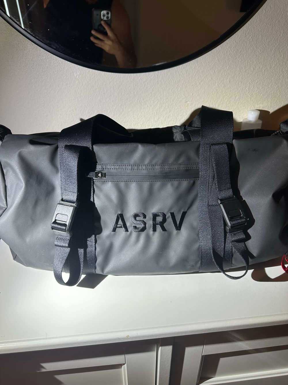 ASRV 0964. Barrel Gym Duffle Bag - Black - image 5