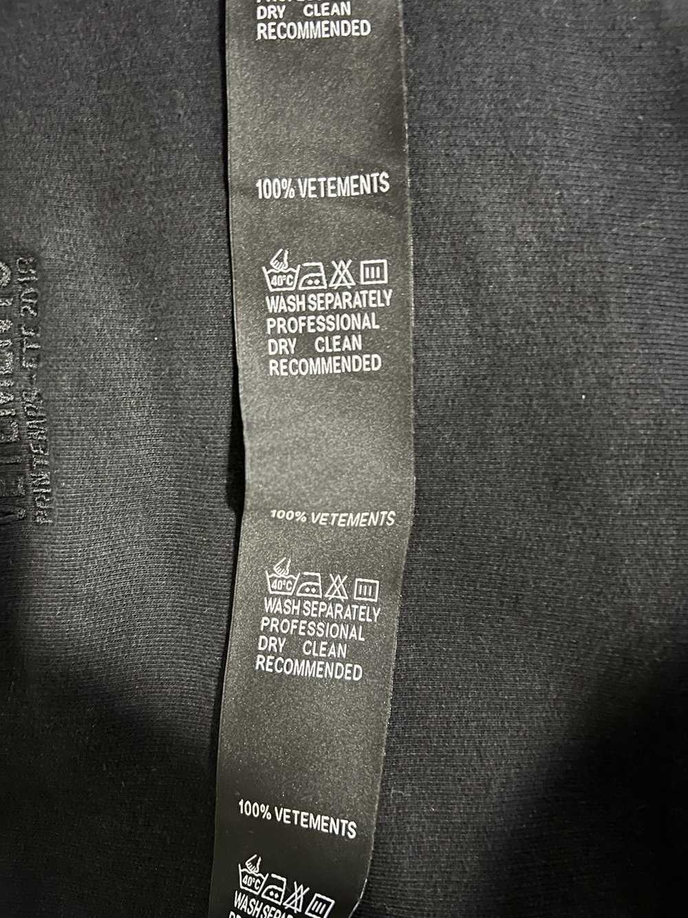 Vetements Vetements Tape Sweatshirt - image 6