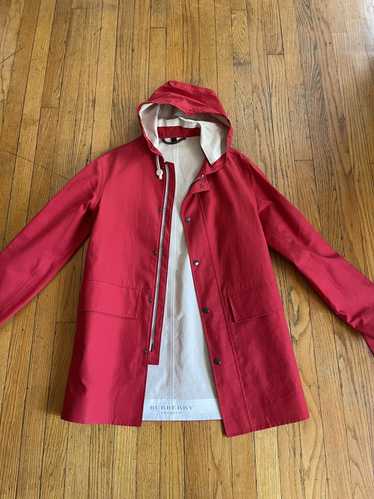 Burberry Prorsum Burberry Prosurm Red Raincoat si… - image 1