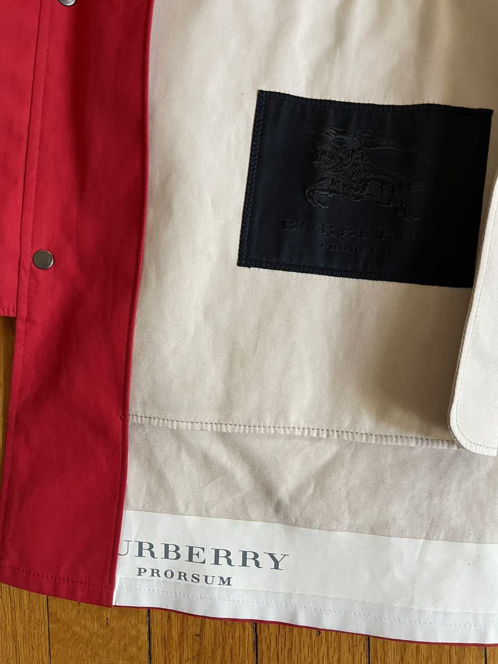 Burberry Prorsum Burberry Prosurm Red Raincoat si… - image 8