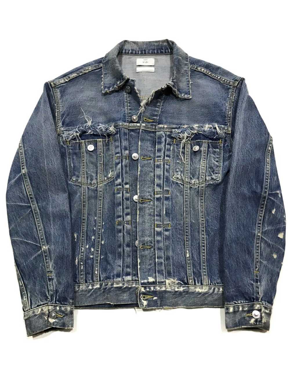 Studio Seven 17AW Damage Denim Jacket - image 1