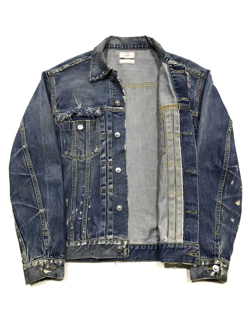 Studio Seven 17AW Damage Denim Jacket - image 2