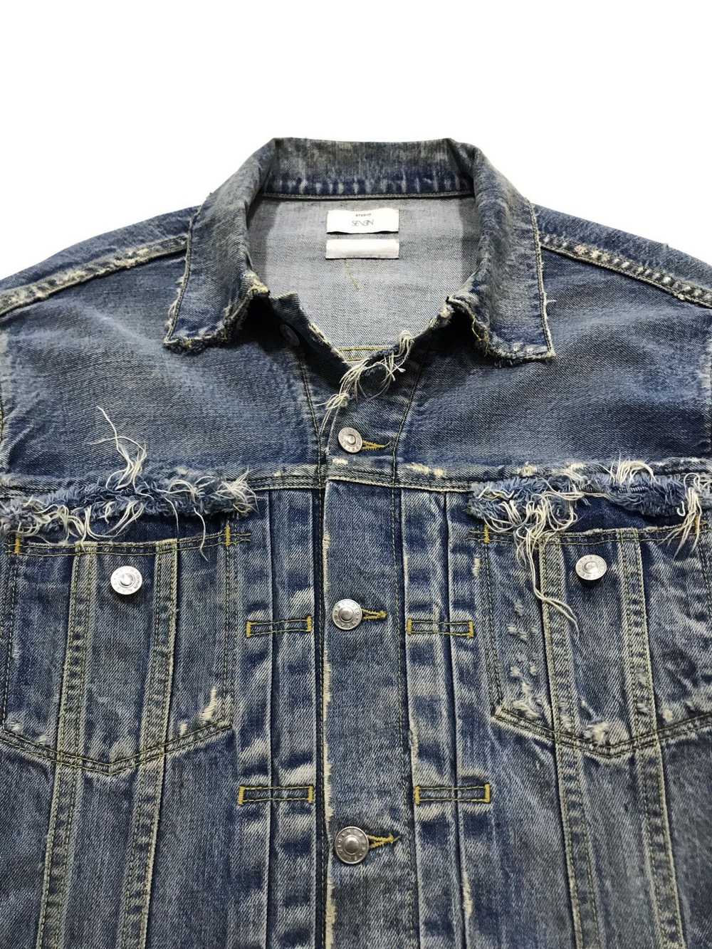 Studio Seven 17AW Damage Denim Jacket - image 4