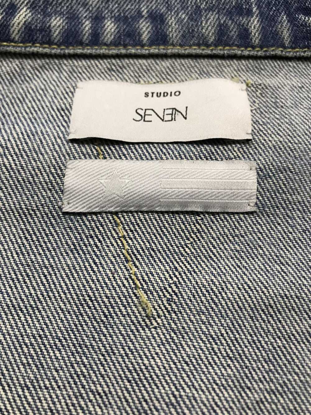 Studio Seven 17AW Damage Denim Jacket - image 9