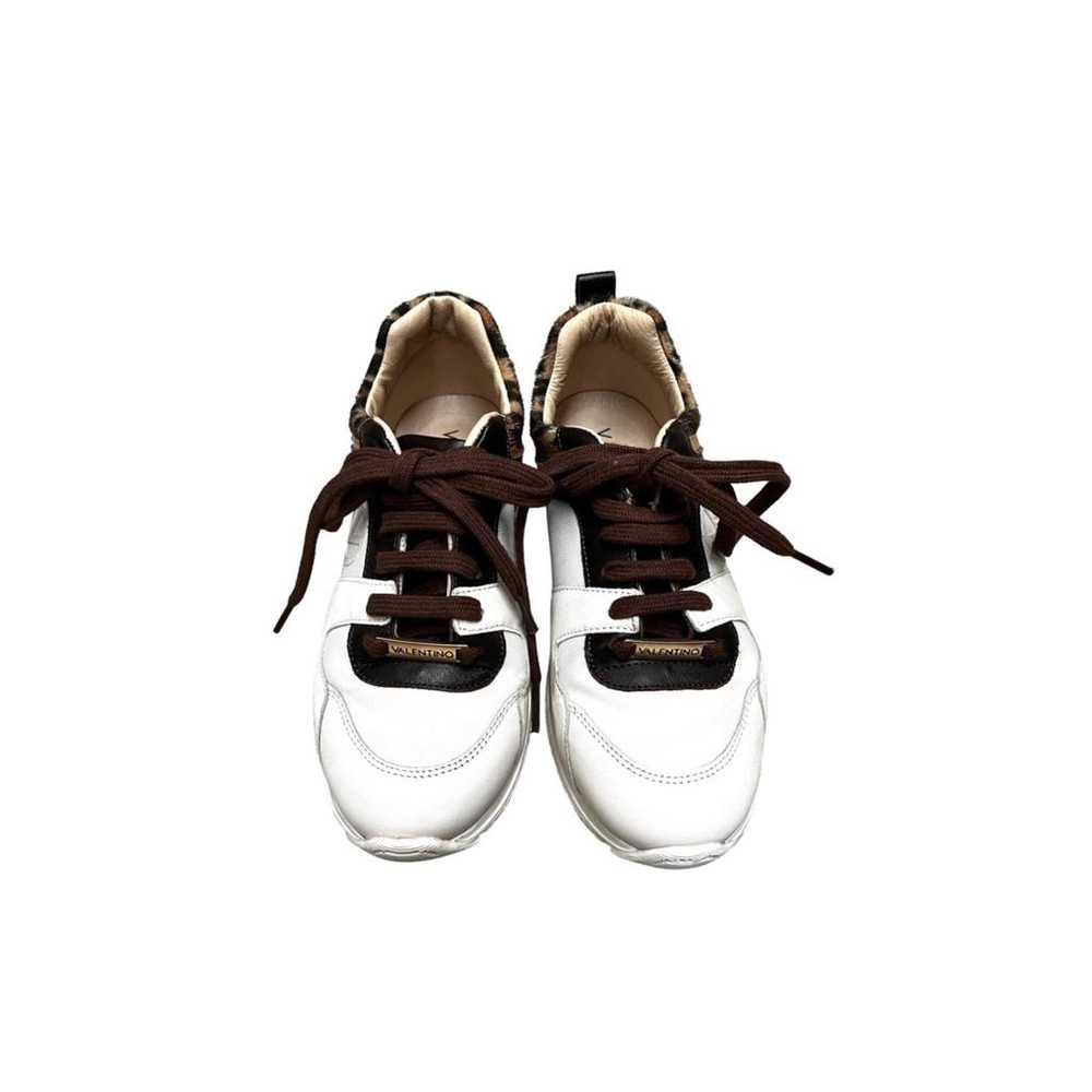 Mario Valentino Leather trainers - image 2