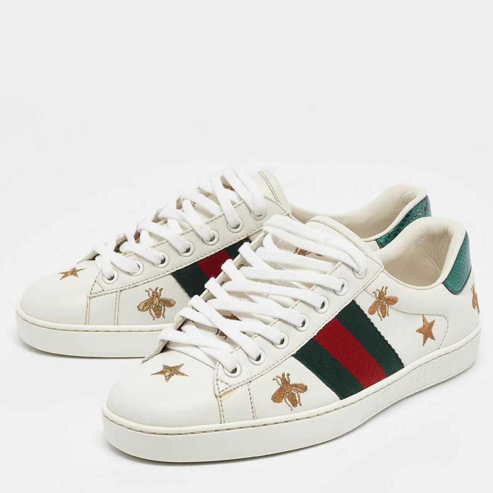 Gucci Leather trainers - image 2