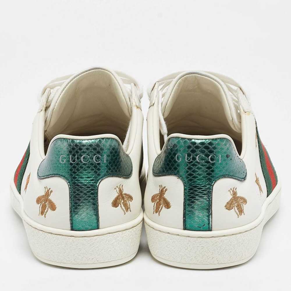 Gucci Leather trainers - image 4