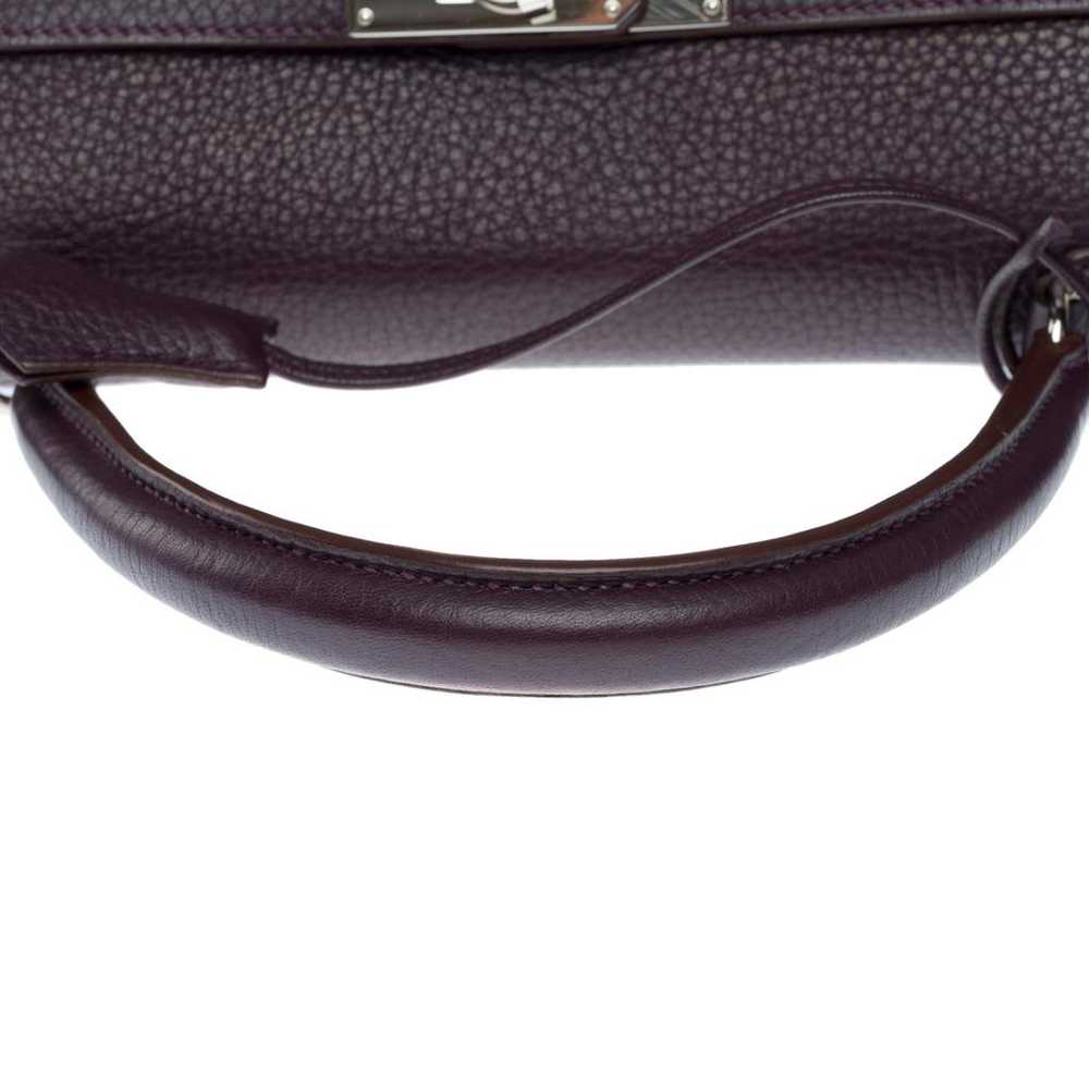 Hermès Kelly 35 leather handbag - image 10