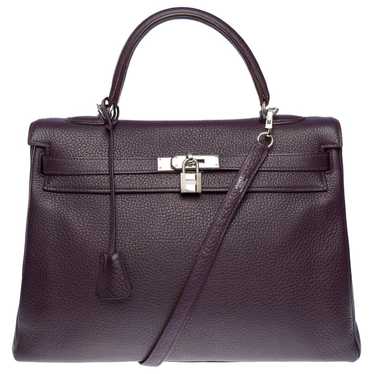 Hermès Kelly 35 leather handbag - image 1