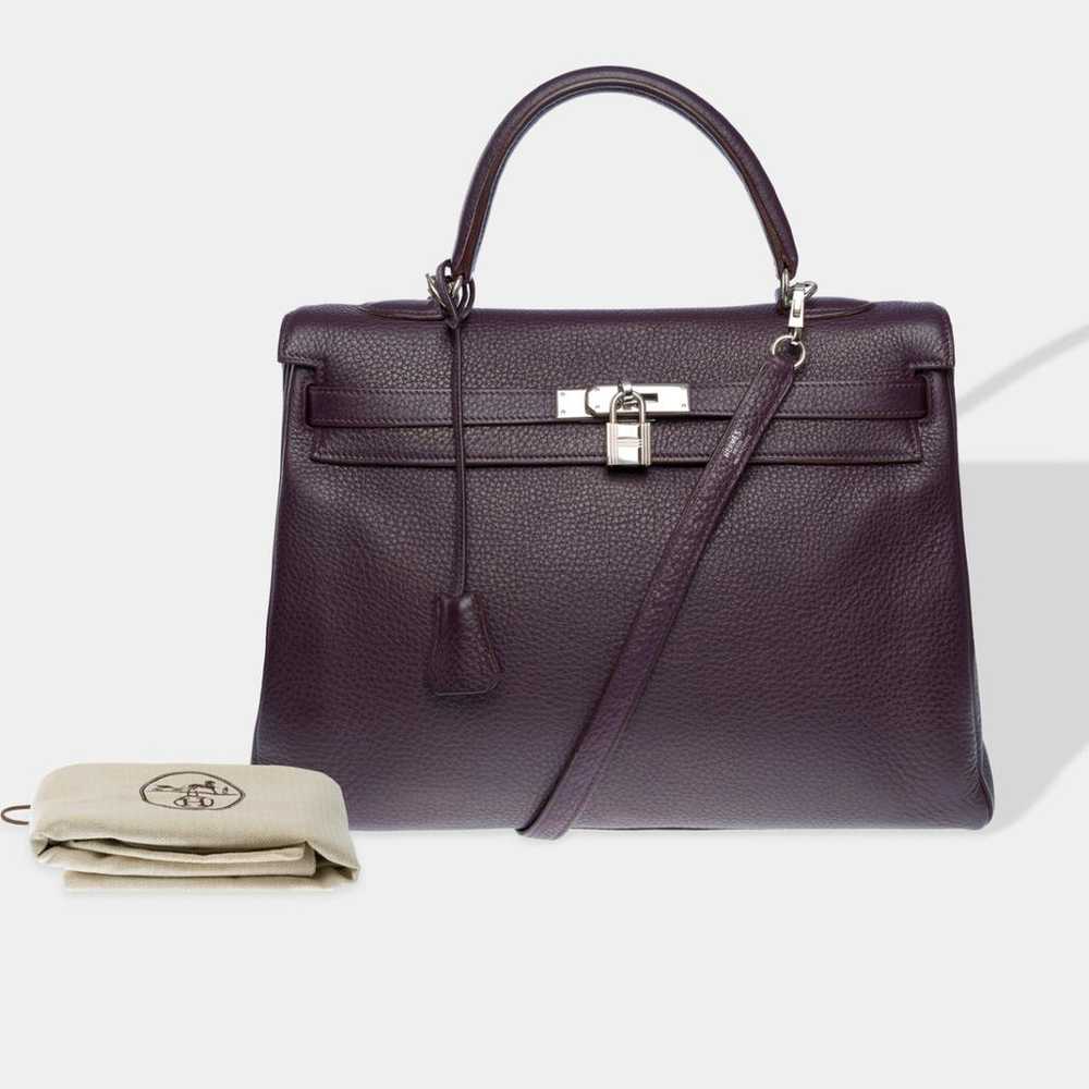 Hermès Kelly 35 leather handbag - image 2