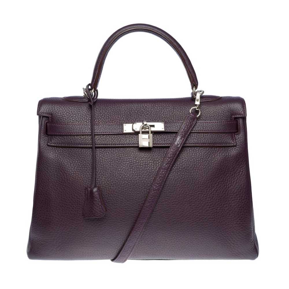 Hermès Kelly 35 leather handbag - image 3