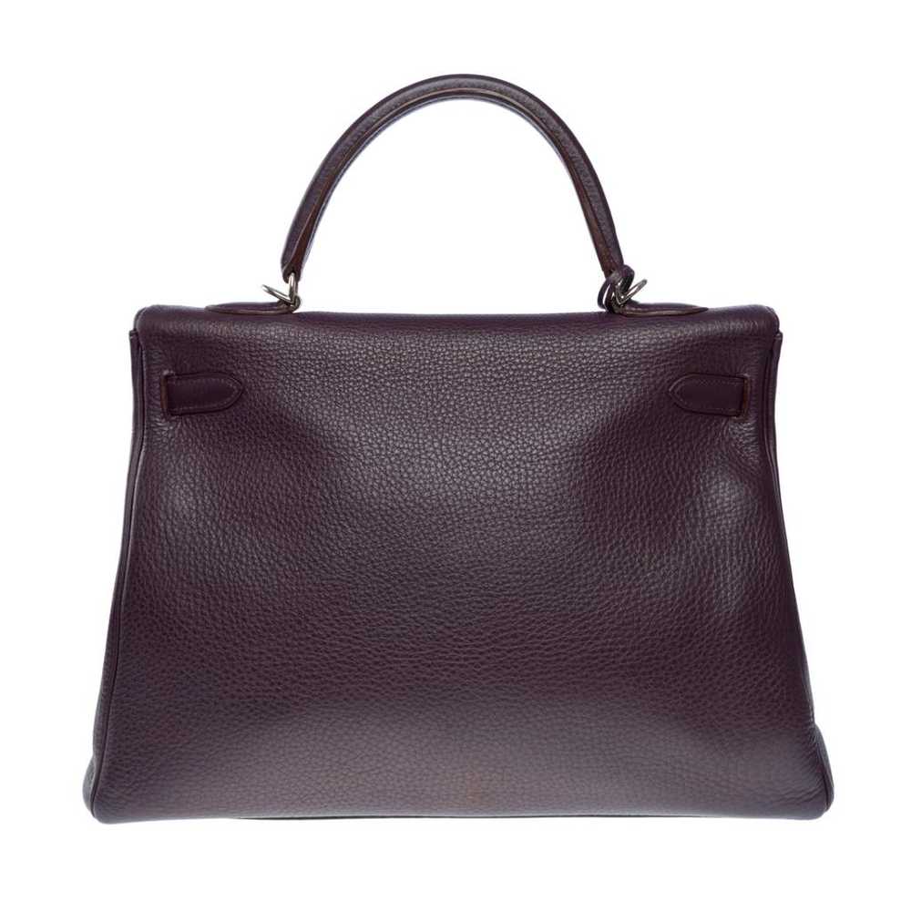 Hermès Kelly 35 leather handbag - image 4