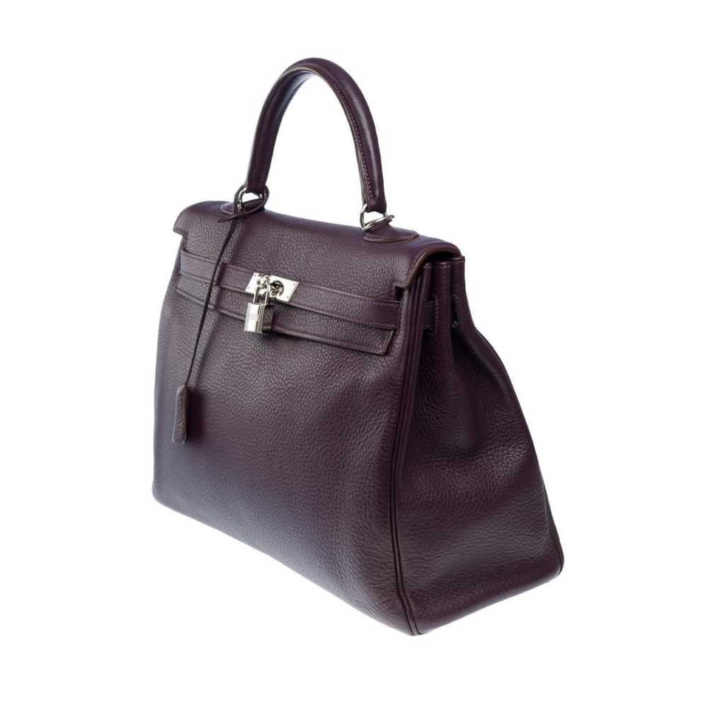 Hermès Kelly 35 leather handbag - image 5