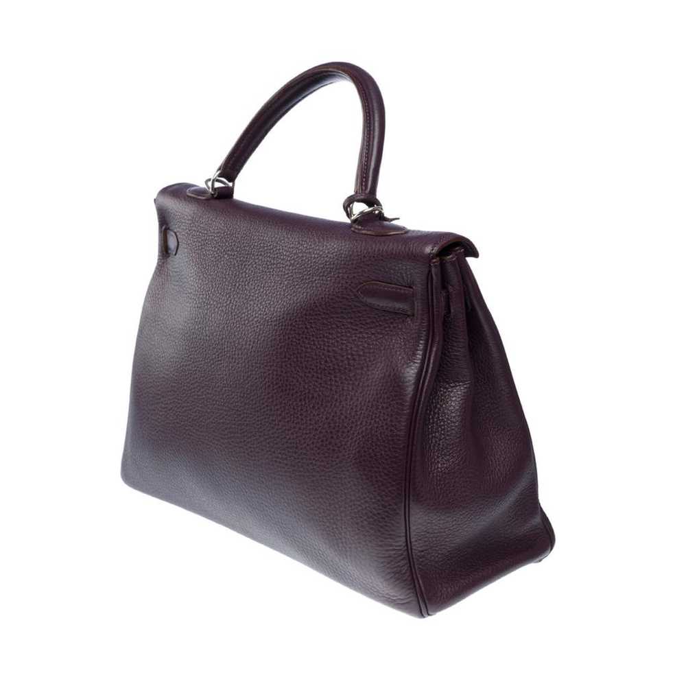 Hermès Kelly 35 leather handbag - image 6