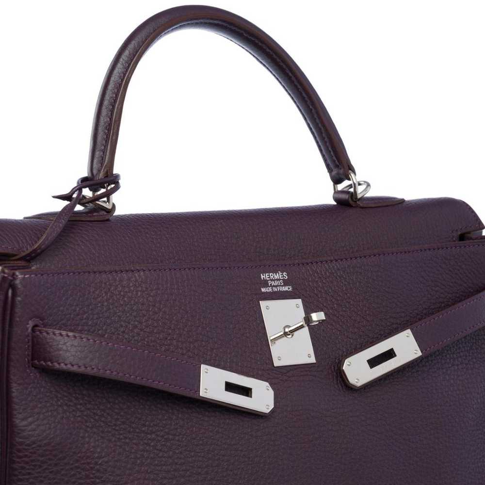 Hermès Kelly 35 leather handbag - image 7