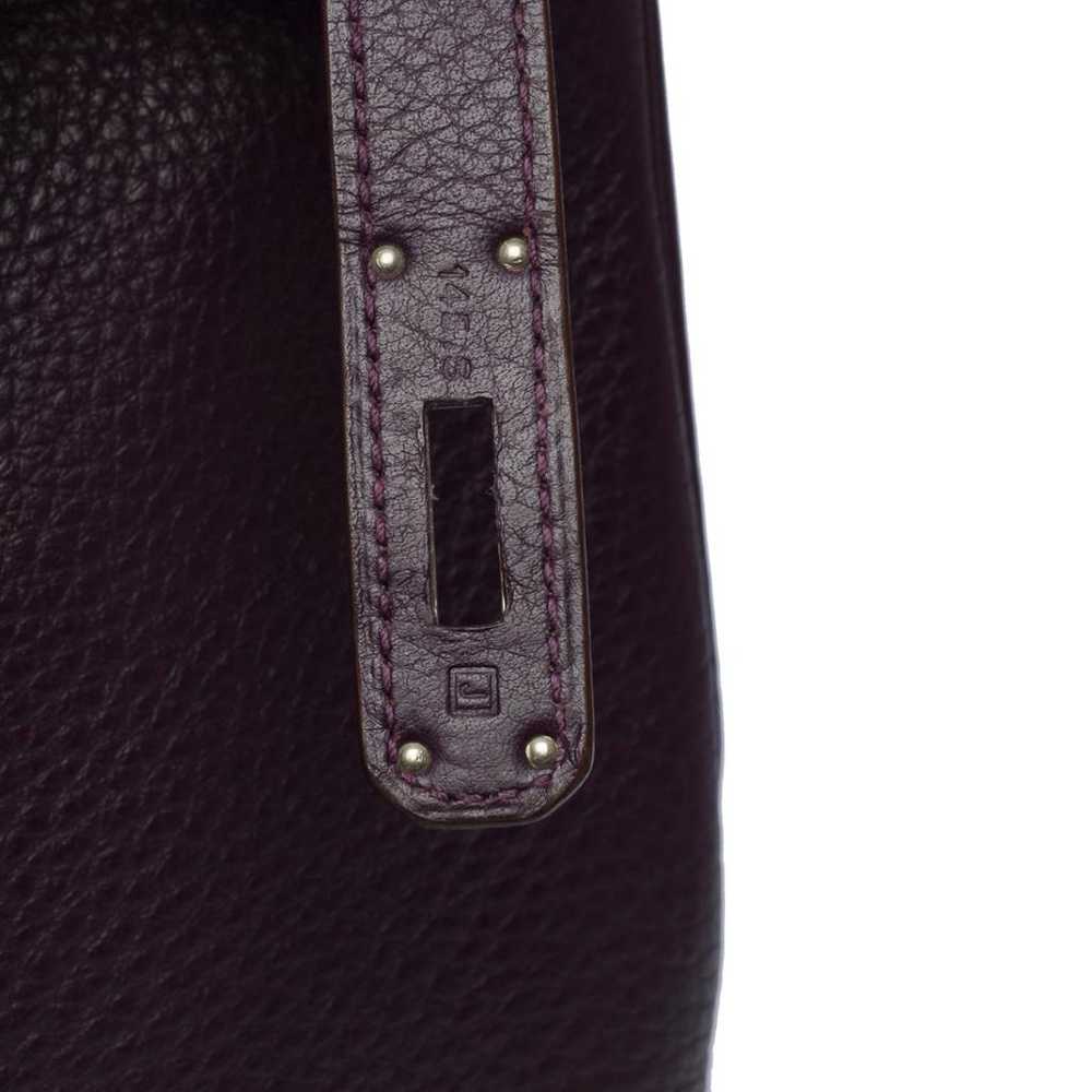 Hermès Kelly 35 leather handbag - image 8