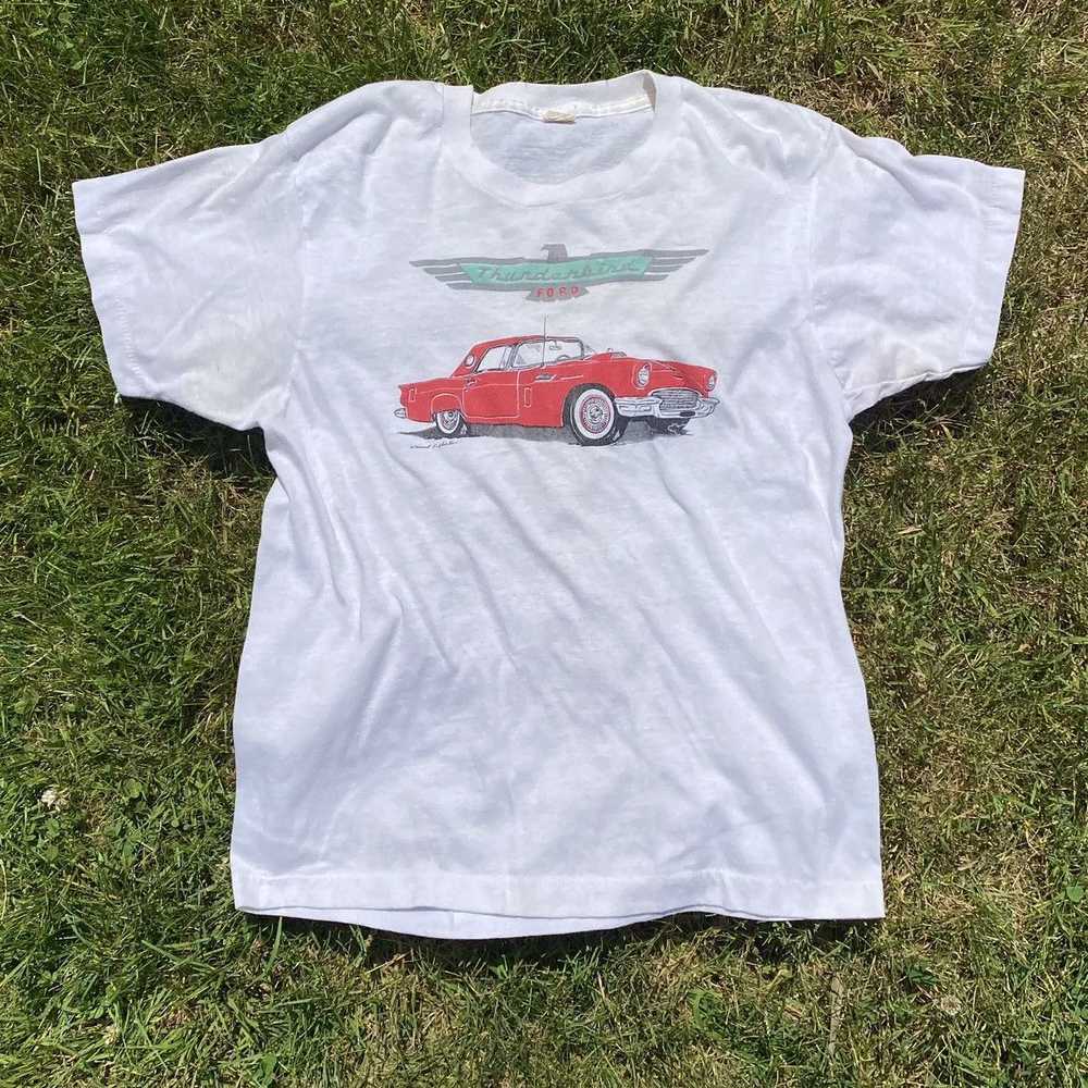 Ford × Vintage Vintage Ford Thunderbird T-Shirt - image 1