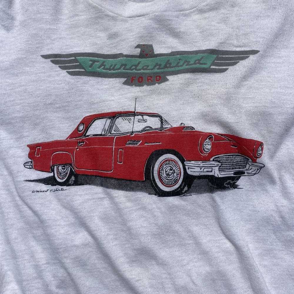 Ford × Vintage Vintage Ford Thunderbird T-Shirt - image 2