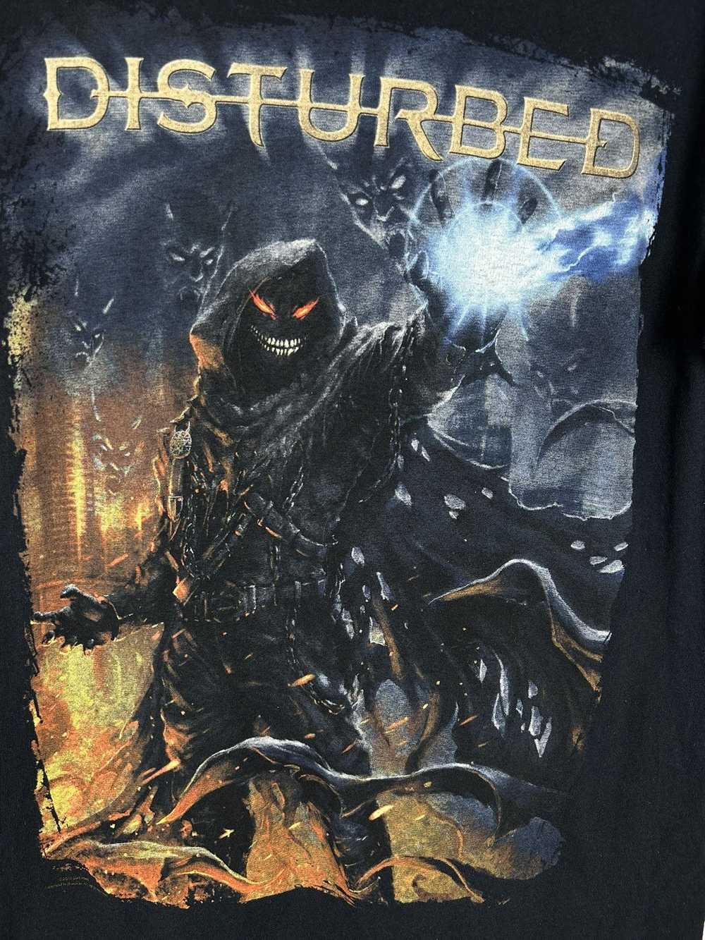 Band Tees Disturbed Band 2015 Licensed Print Shor… - image 2