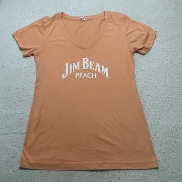 Other Jim Beam Peach Bourbon Whiskey Medium V-Neck