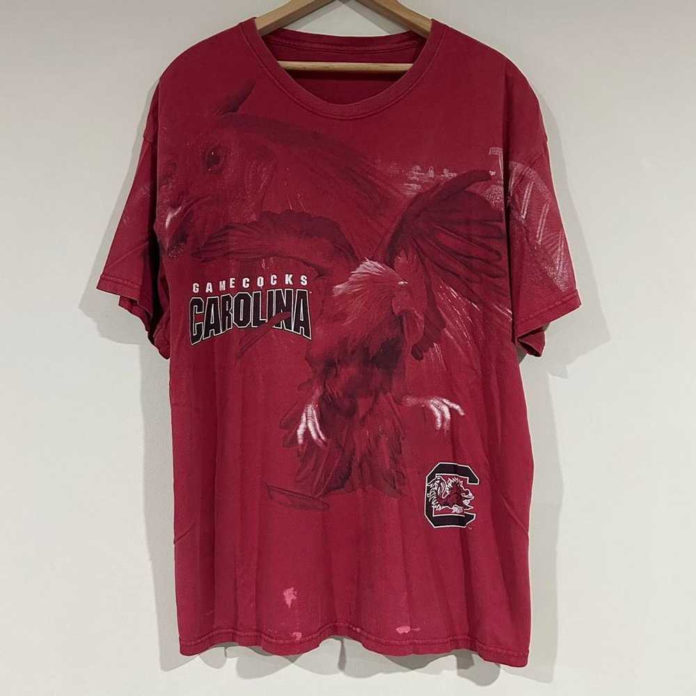 Other Vintage South Carolina Gamecocks AOP Tee Sh… - image 1