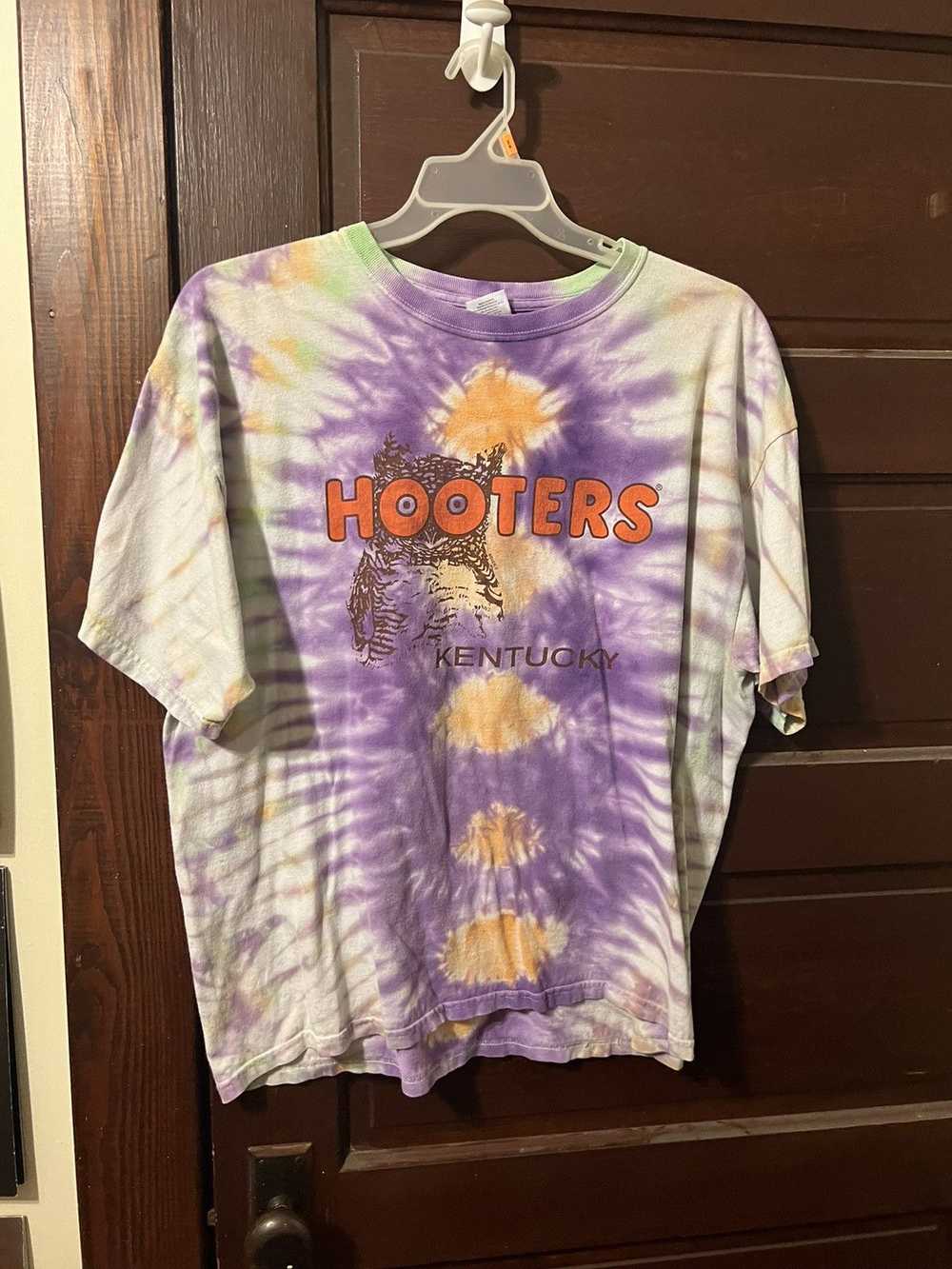 Vintage Hooters Tie Dye - image 1