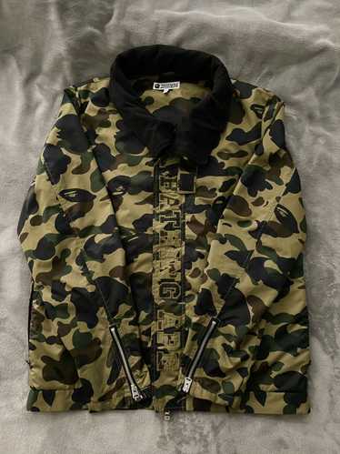 Bape Bape military jacket 1st camo green